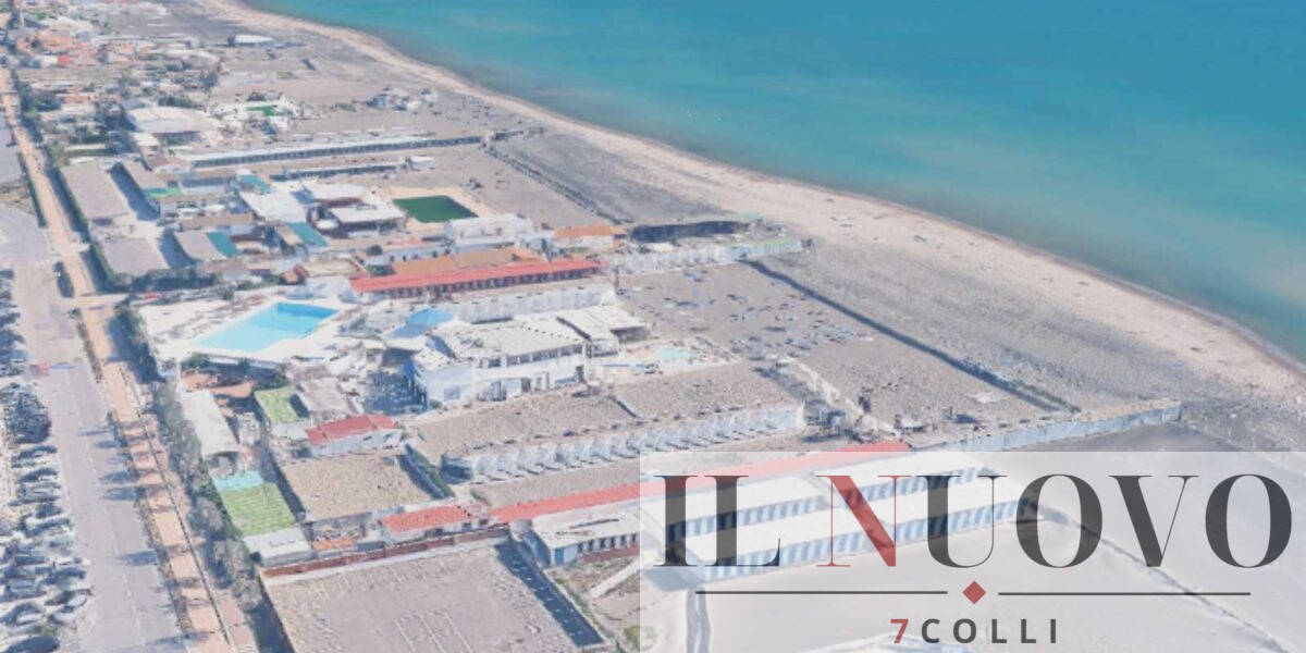 Fiumicino, l'area della costa, foto Google Maps