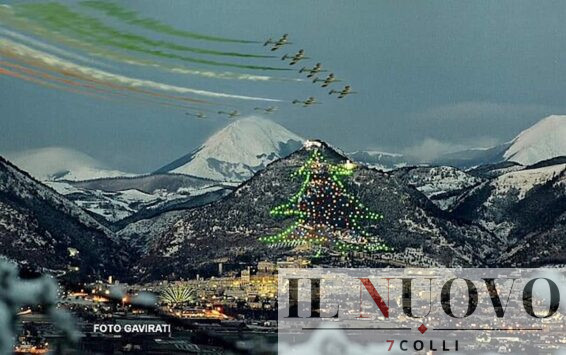 Albero di Natale più grande del mondo Gubbio