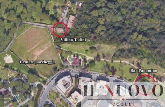 Roma, l'ex Panamino, foto dell'Osservatorio Sherwood Villa Ada