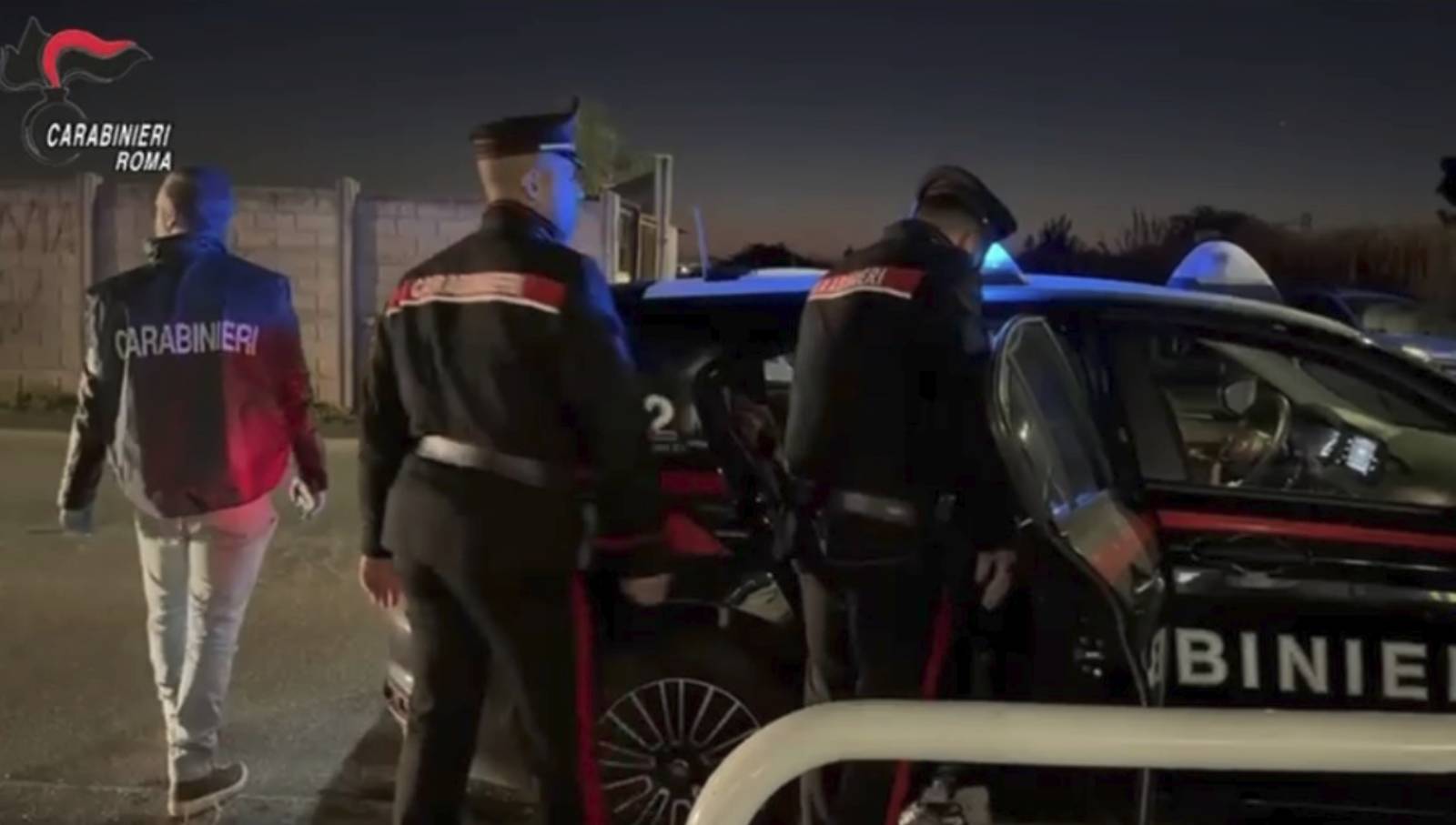 Carabinieri in azione a Roma