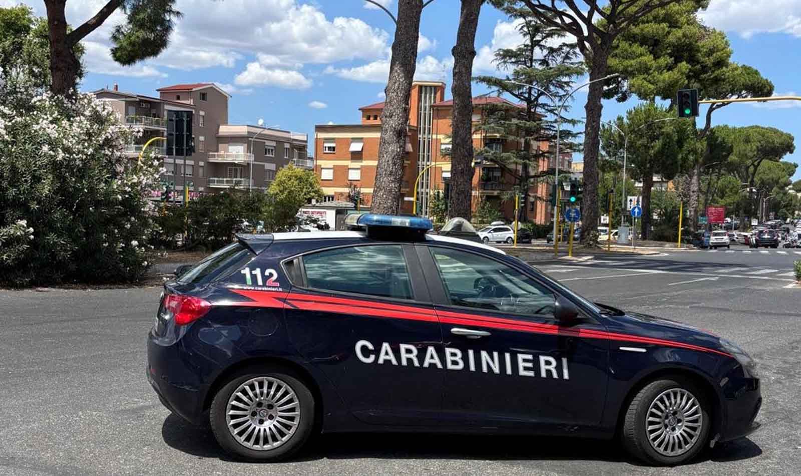 Roma, Carabinieri in azione