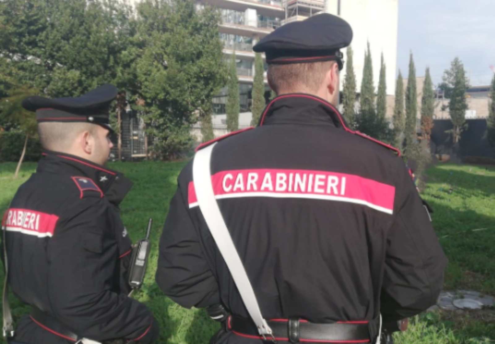 Roma, carabinieri in azione
