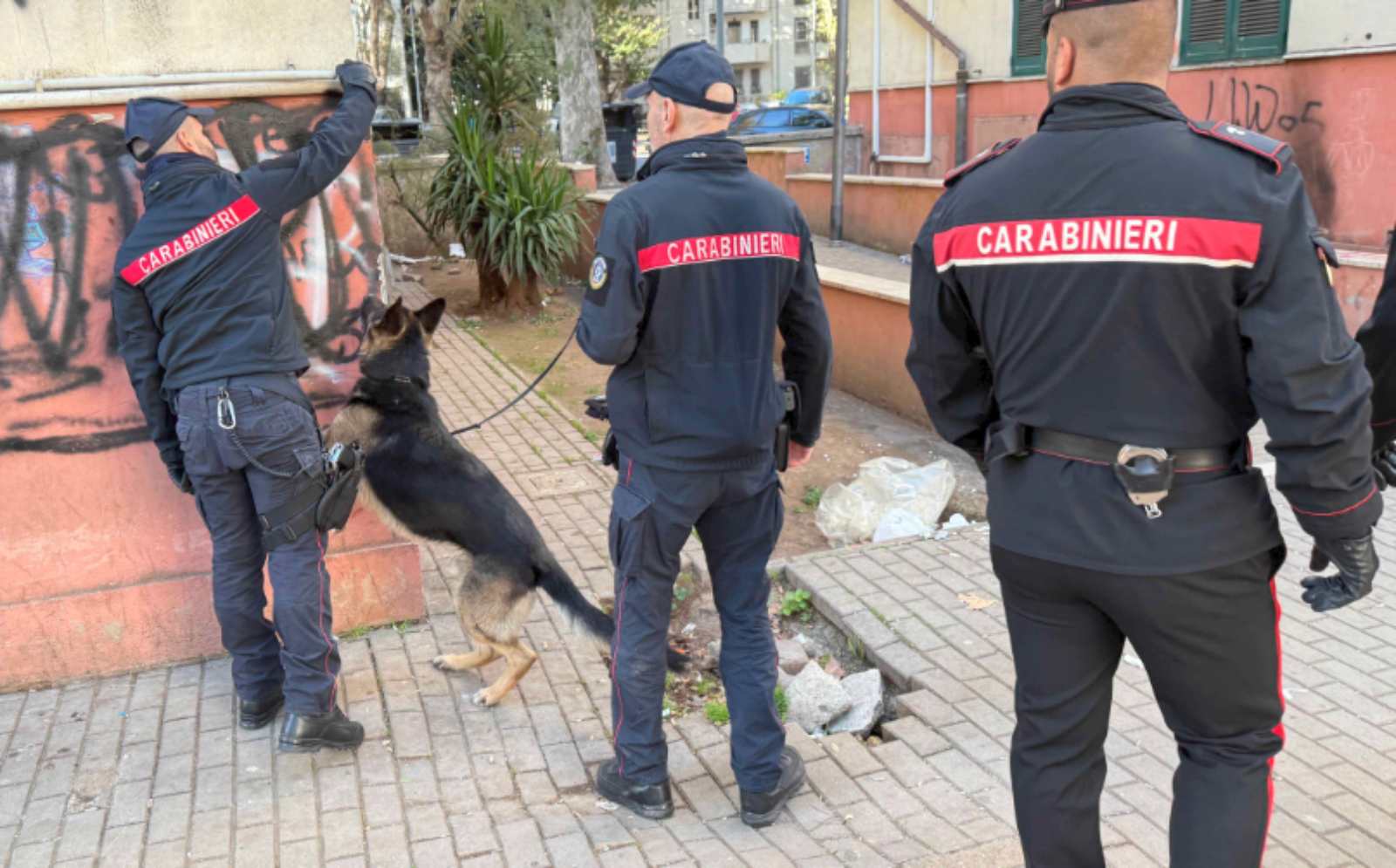 Carabinieri in azione a Roma
