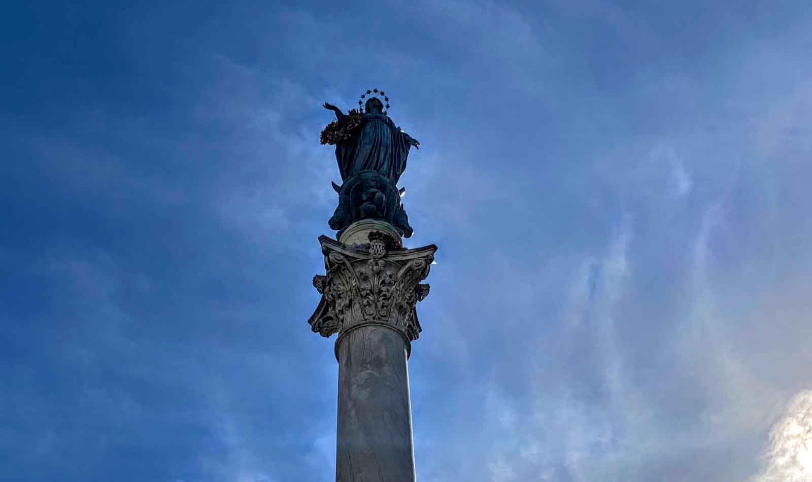 Roma colonna Immacolata
