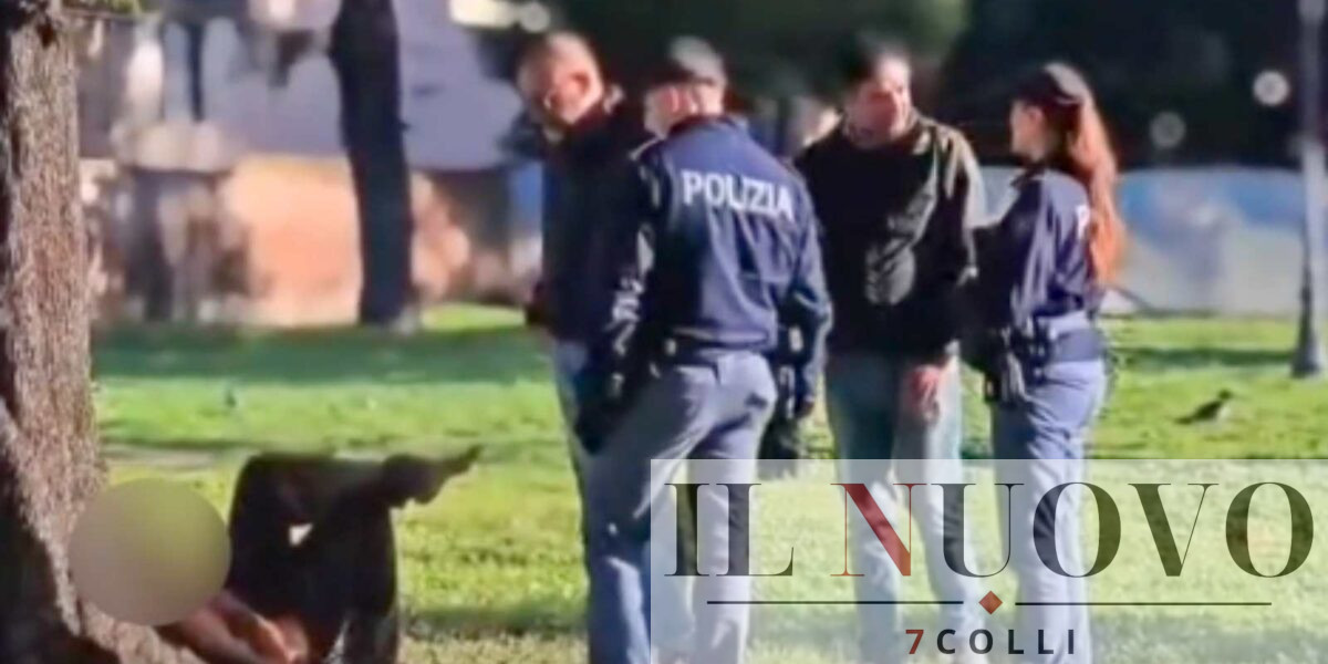 Polizia in azione a Roma