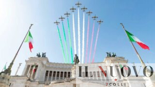 Frecce Tricolori su Roma per la Fiamma Olimpica: l’ora esatta, dove guardare (e le strade che chiudono)