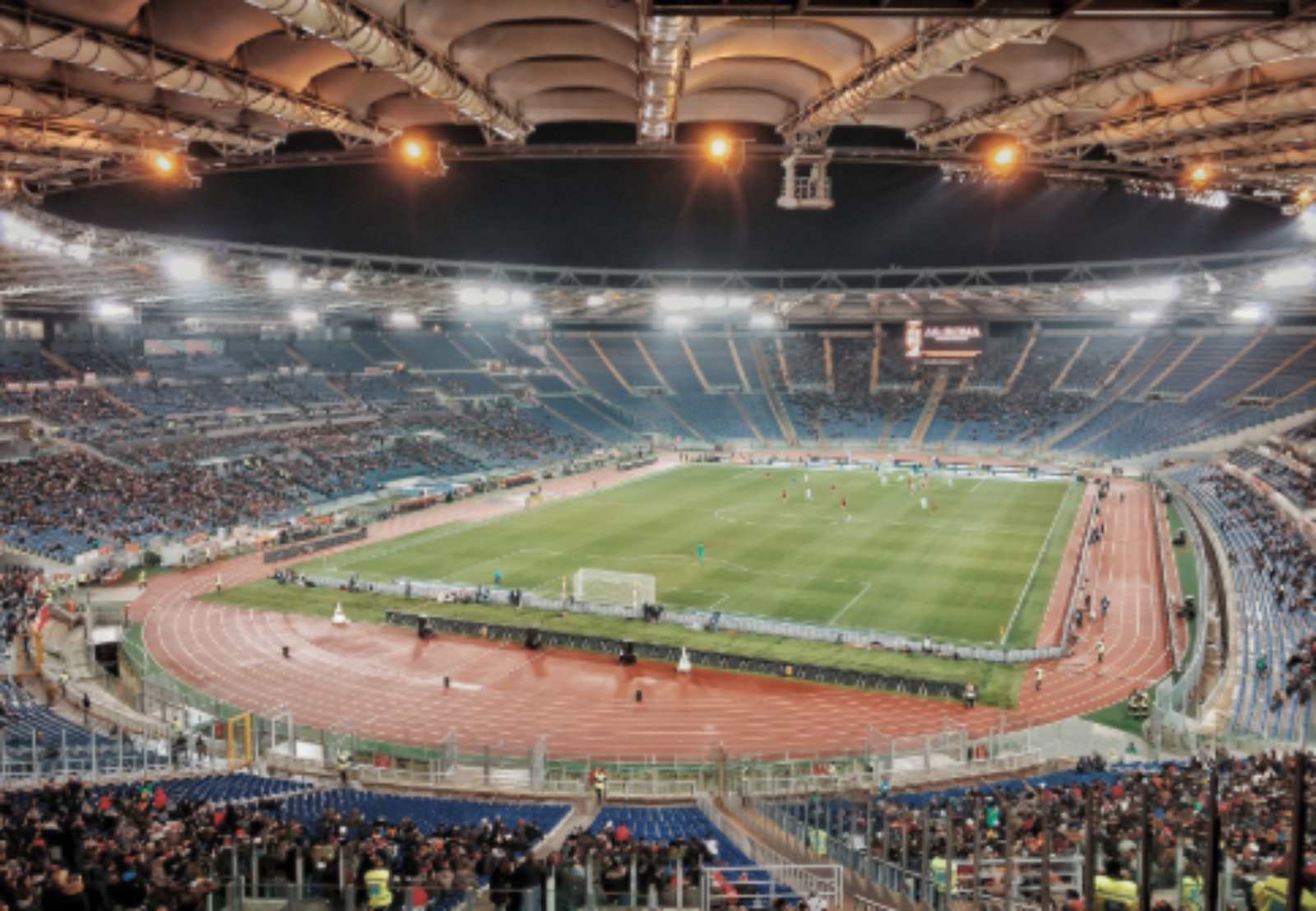 Lo stadio Olimpico di Roma