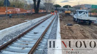Roma, nuova tranvia Togliatti: avviata la posa dei binari