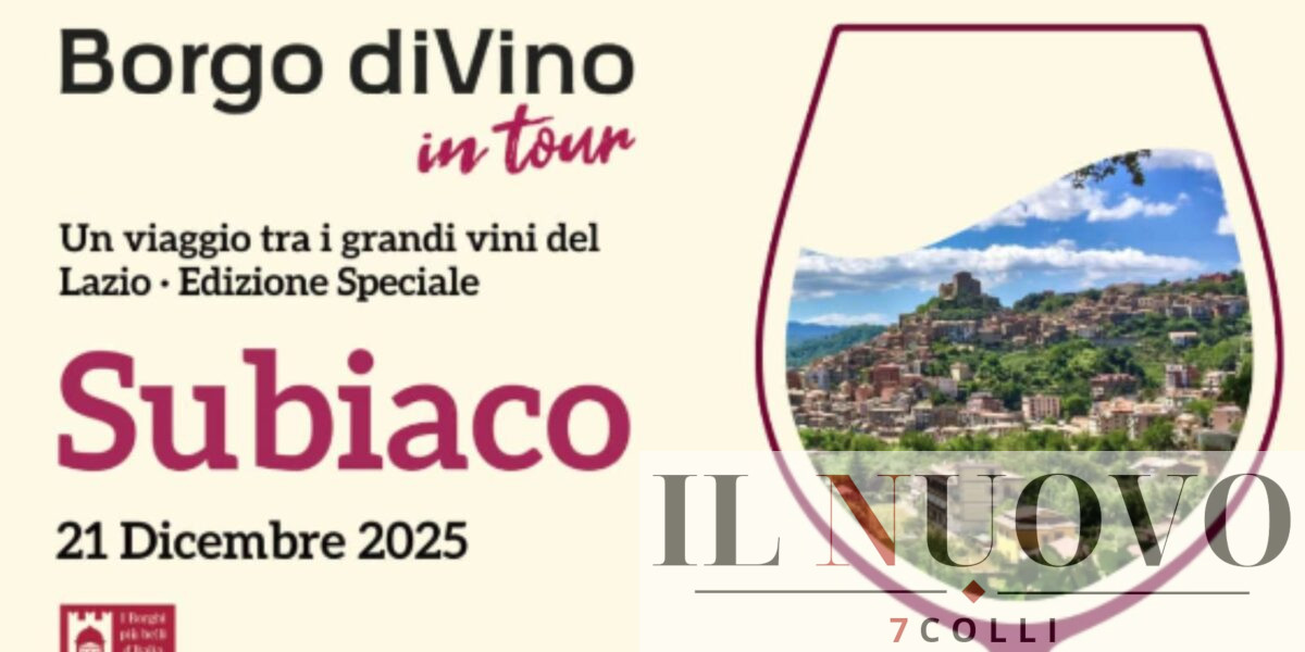 Subiaco, la locandina dell'iniziativa