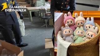 Ostia, Labubu falsi e griffe taroccate: blitz della della Finanza, 5 denunciati