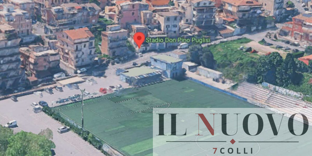 Roma, lo stadio don Puglisi , foto Google Maps