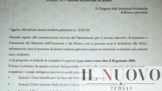 ‘Censite gli alunni palestinesi nelle scuole”, scoppia la polemica: “Schedatura”. Il Mim: “Censimento”