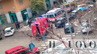 Roma, incendio nel B&B in zona Marconi: evacuata palazzina
