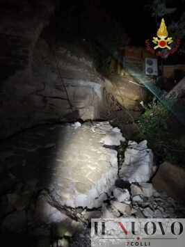 Morto sotto alla frana a Formello