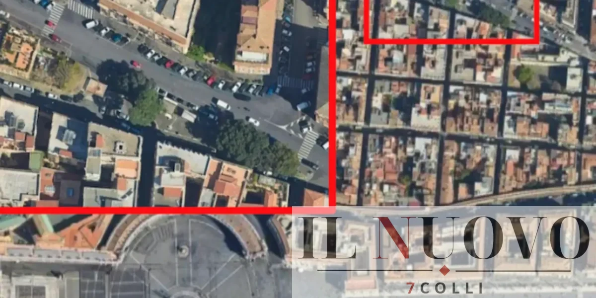 ROma, parcheggio di Largo Capponi, foto Carte in Regola