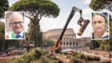 Pini tagliati ai Fori e a Castel Fusano, Roma firma il patto con gli Agronomi basato sulla ‘riservatezza’: ma i cittadini chiedono trasparenza