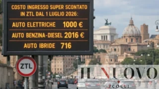 Roma, dal 1° luglio 2026 ticket ZTL anche per le auto elettriche, addio ipotesi pass gratuito