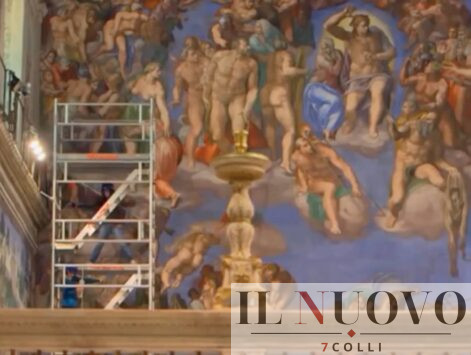Roma, Sistina, lavori in corso