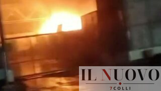 Roma, incendio al centro AMA di Vigne Nuove: fiamme tra rifiuti elettronici e legno, area chiusa