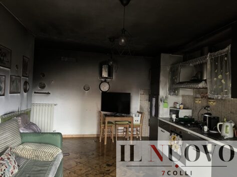incendio appartamento Pomezia