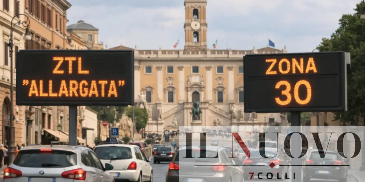 Campidoglio, foto generata con AI