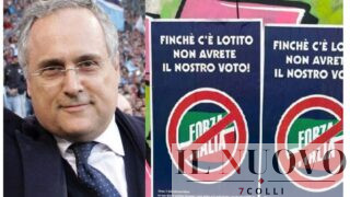 Lazio, minacce a Lotito: scoperta la tipografia dove si stampavano striscioni e manifesti