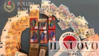 Roma, in due sul monopattino a noleggio con 1 kg di droga e contanti: un arresto