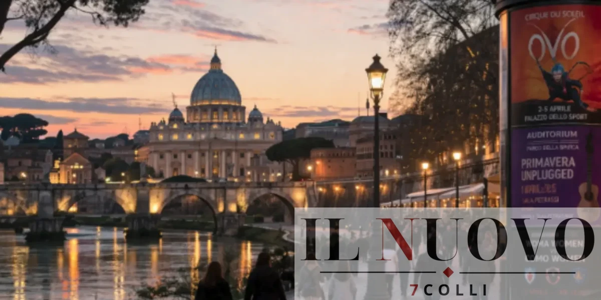 Roma al tramonto