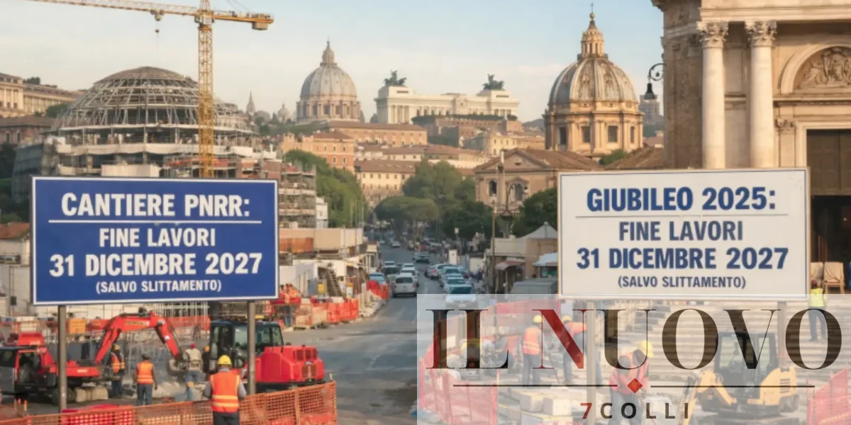 Roma, foto generata con IA