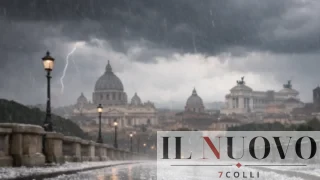 Meteo Roma e provincia, pioggia e grandine: vento forte e temperature in netto calo