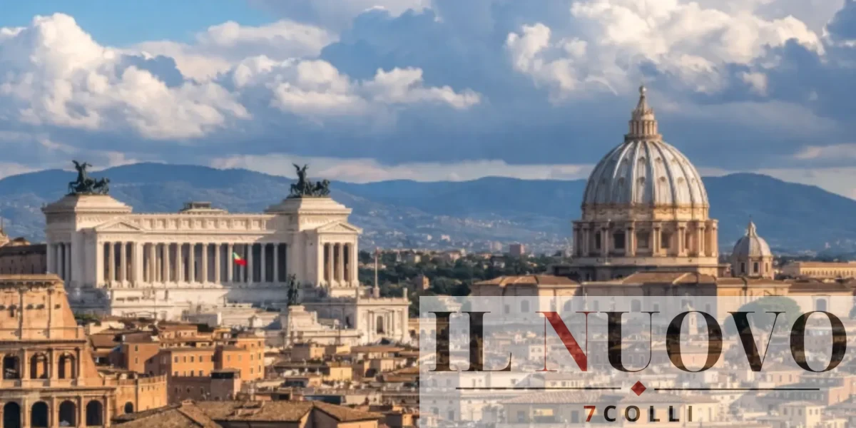 Roma, foto generata con IA