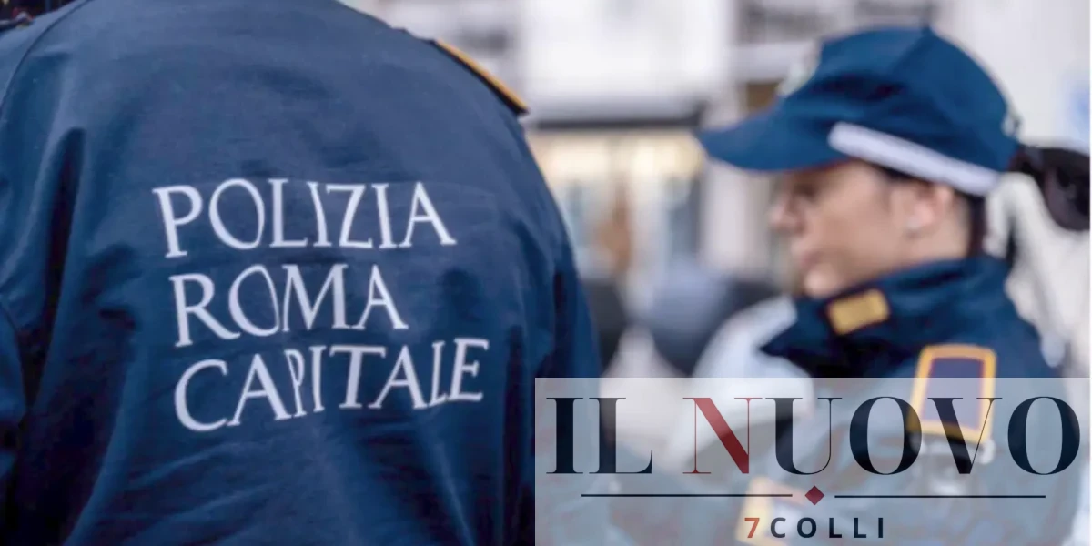 Polizia Locale di Roma in azione