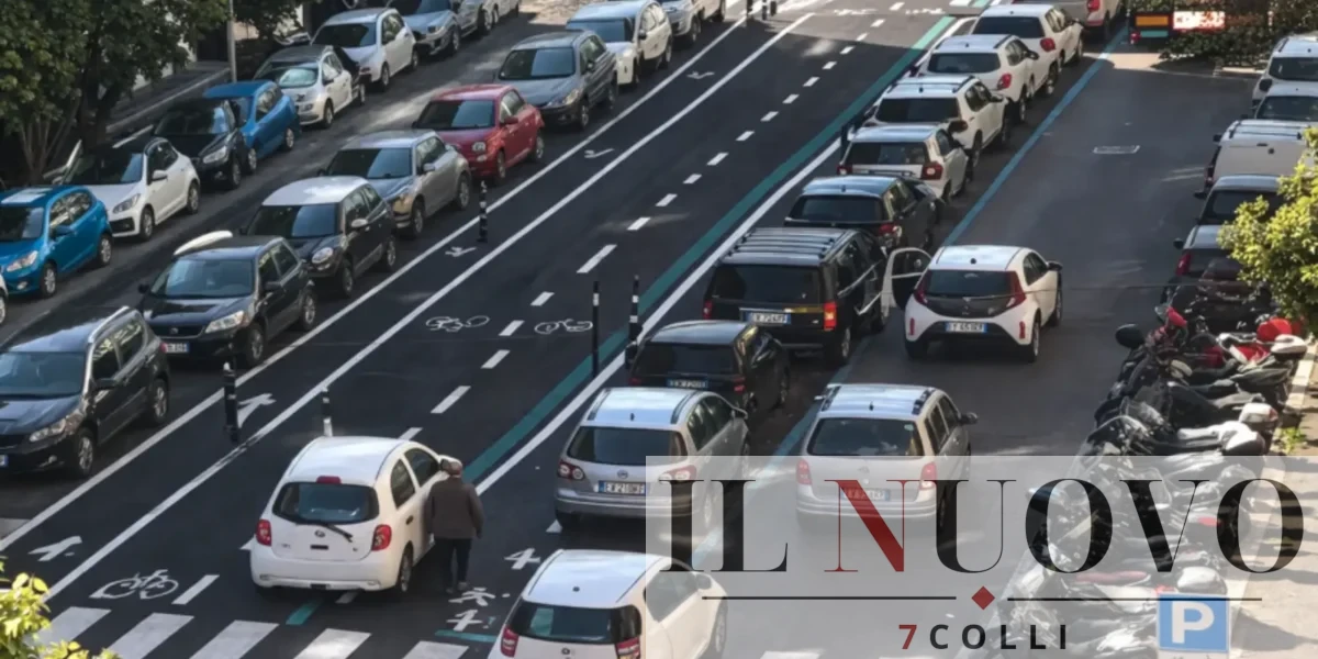 Roma, ciclabile di via Reni, foto gruppo Facebook SOS VIA RENI