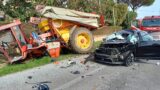 Pontina, spaventoso incidente: coinvolto un trattore, strada chiusa, ci sono feriti