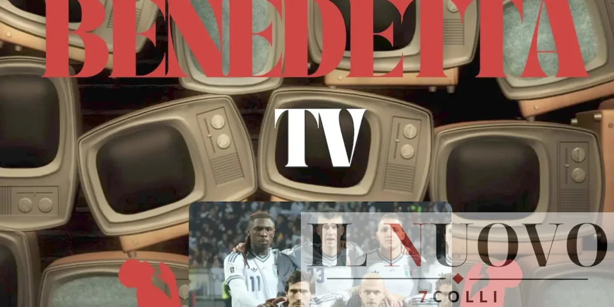 Copertina Benedetta TV - Italia fuori dai mondiali - www.7colli.it