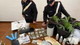 Genzano, trasforma l’appartamento in supermarket della droga: produzione, preparazione e vendita