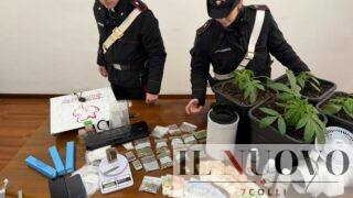 Genzano, trasforma l’appartamento in supermarket della droga: produzione, preparazione e vendita