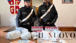 Capena, nasconde 6 chili di cocaina in casa (e sigarette di contrabbando): avrebbe fruttato mezzo milione di euro