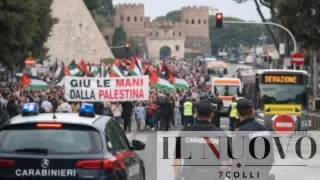 Corteo pro Palestina a Roma il 19 aprile: strade chiuse, traffico a rischio e possibili deviazioni dei bus