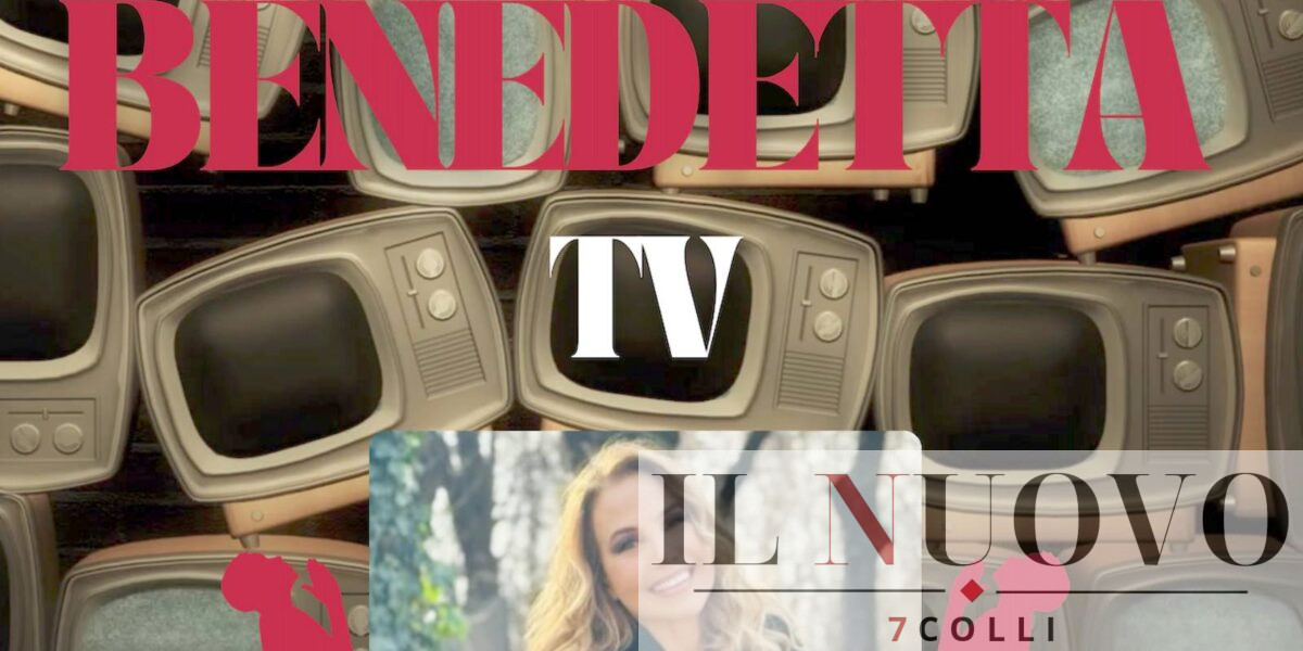 Copertina Benedetta tv, con Barbara D'Urso