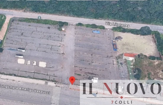 Ostia, l'area su cui dovrebbe sorgere il nuovo campo rom - Villaggio della Solidarietà, foto Google Maps