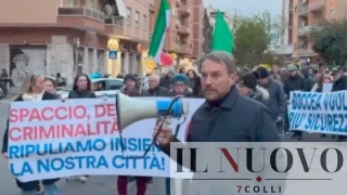 Roma, il quartiere Boccea chiede più sicurezza con un corteo: “Stop spaccio, degrado e criminalità”