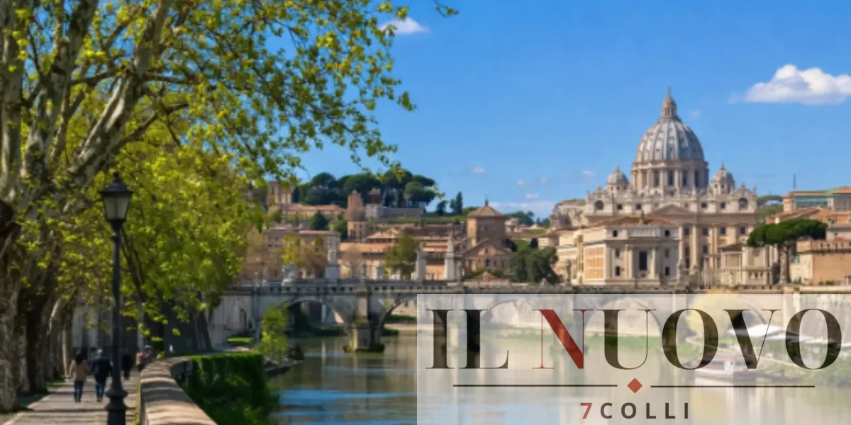 Roma, meteo, foto generata con IA