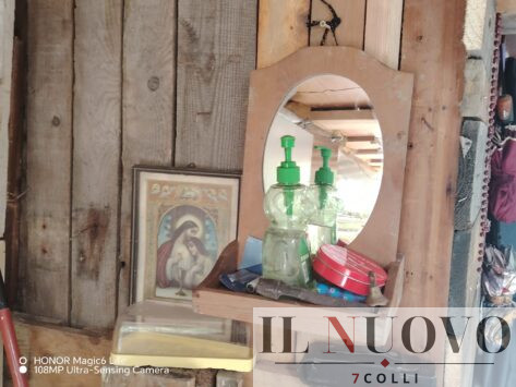 accampamento abusivo zona Marconi