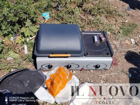 Baraccopoli zona Marconi (vicino Tiberis)