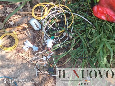 accampamento abusivo zona Marconi