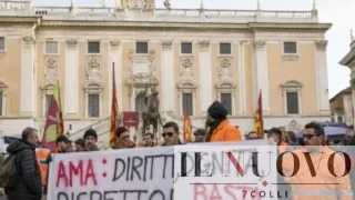 Ama, la protesta non si placa e arriva in Campidoglio: secondo sciopero e lavoratori contro “Comune e dirigenti”