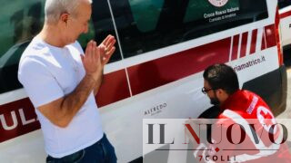 Alfredo Alla Scrofa sostiene Amatrice: riqualificata la seconda ambulanza della Croce Rossa