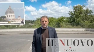 Roma, il Cupolone sparisce dietro sterpaglie e rifiuti, il consigliere Giannini: “Bonifica urgente in via Piccolomini”