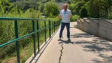 Roma, ciclabile Monte Ciocci crepata: la video denuncia del consigliere Giannini sull’opera del Giubileo 2025